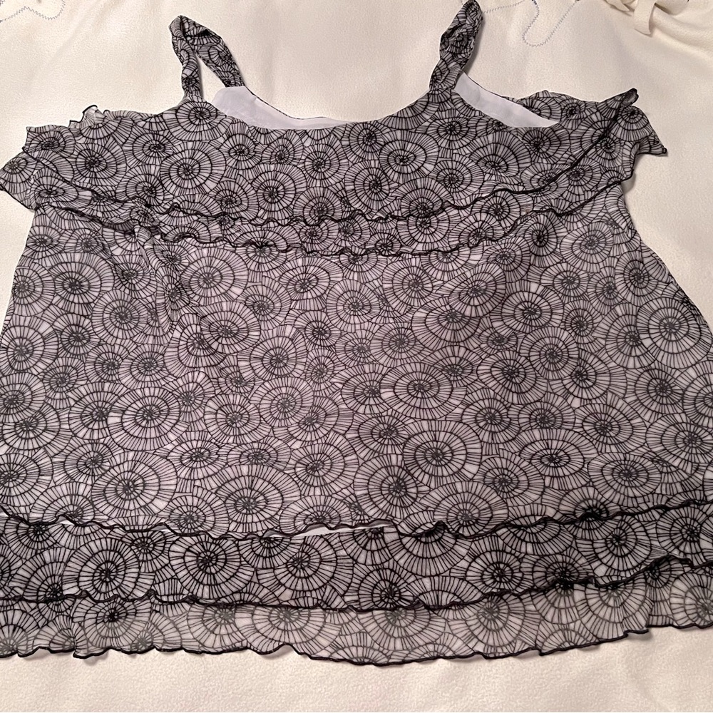 Ruffled Tank Top